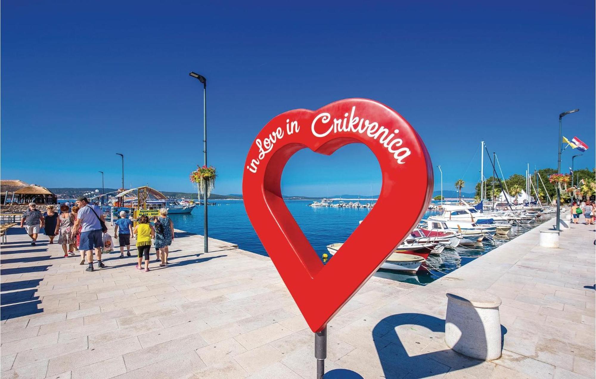 Nice Apartment In Crikvenica With Wifi Ngoại thất bức ảnh